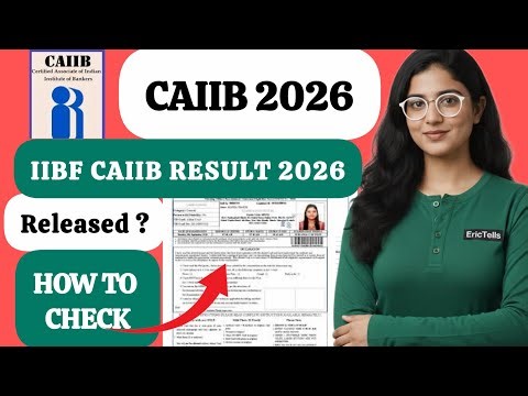 iibf caiib result 2026 | iibf caiib exam result 2026