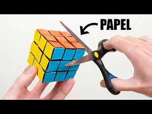 CUBO DE RUBIK ORIGAMI ¡Y GIRA DE VERDAD! *HE TARDADO 12 HORAS*