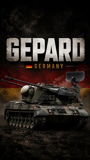 Why Is Germany's Gepard So Good Against Drones 🤯 #shorts #gepard #airdefense #ukraine