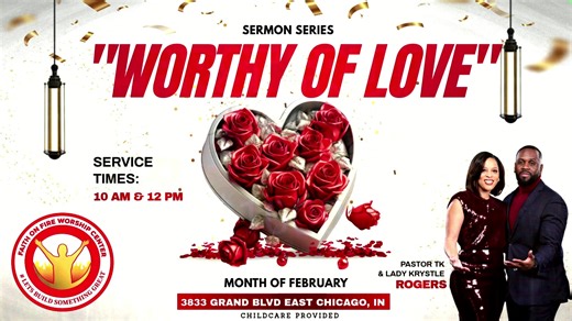Worthy of Love | Leading From Wholeness Not Performance | Pastor Terrence Rogers | 02.15.26 | 12 PM | Faith On Fire Worship Center