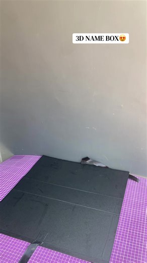 Creating a Unique 3D Name Box for Special Occasions