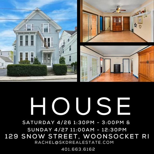  OPEN HOUSE – Multi-Family Gem in Woonsocket!  Welcome to this...