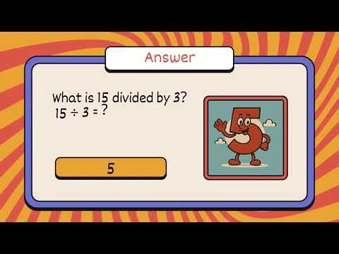 Kids Math Quiz Learn Addition & Subtraction & Division Part 8