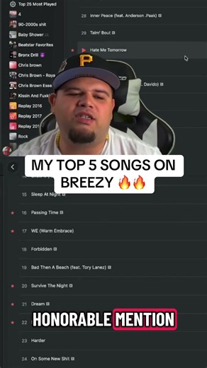 Whats ya top 5 songs on this album ?? I bet ya cant come up with a better list than me #chrisbrown