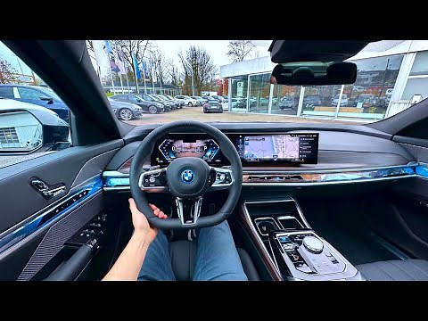 2023 BMW i7 Electric Test Drive POV