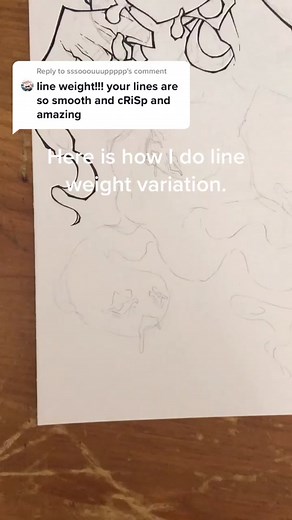 Traditional Art Line Weight Tutorial: Perfecting Line Art with Pen & Ink