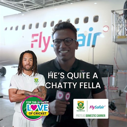 🏏✈️ South Africa, It's Time to Fly Like a Champ | FlySafair