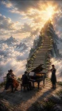 ADAGIO — The Stairway Into the Clouds | Emotional Cello, Piano & Violin (AI)