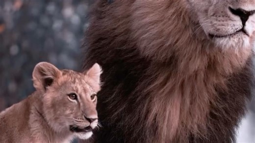 狮子王中的画面真实重现