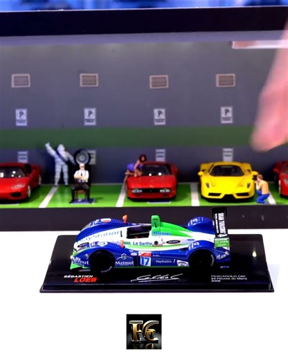 Loeb's Le Mans Heartbreak! Pescarolo C60 V10 2nd Place Hero (Altaya 1/43)