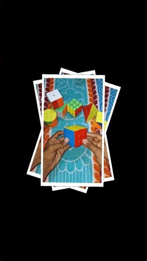 CheckBoard In The Cube Pattern #rubikscube #shorts