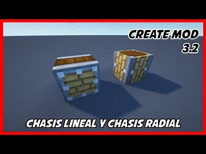 Create Mod 3.2 - Chasis Radial y Chasis Lineal - Tutorial Español Minecraft