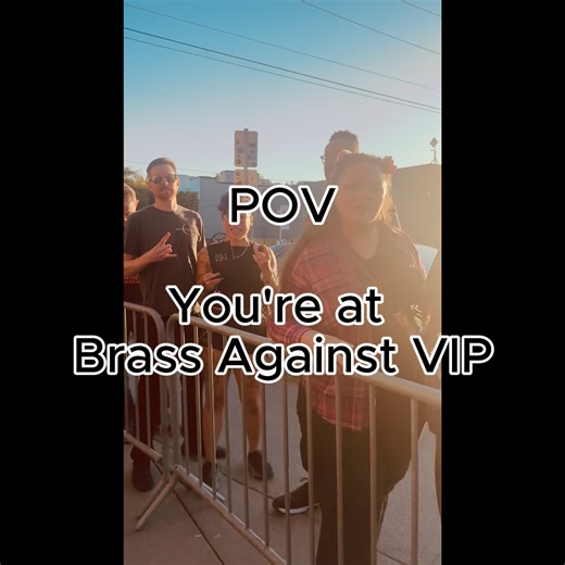 43K views · 602 reactions | Ever wondered what goes down at a Brass Against VIP Meet and Greet? Well here's a little video to show you! Come and hang with us before the show, get some swag, and grab some photos! VIP Meet and Greet passes still available for the rest of the tour at Brassagainst.com! | Brass Against | Facebook