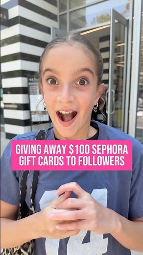 Say hi if you see it you might get $100 #sephora gift cards! #shopping #haul #shoppinghaul