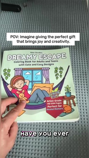 These designs are so perfectly simple that even I can make them look amazing. #DreamyEscapeColoringBook #ColoringBook #AdultColoring #TeenColoring #ColoringTherapy #ColoringPages #cutedesigns