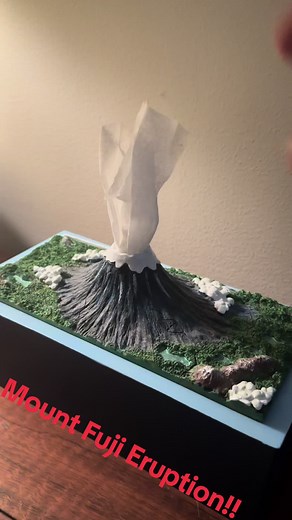 Breaking News: Mt. Fuji Eruption in Japan