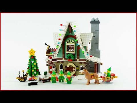LEGO Winter Village 10275 Elf Club House Speed Build for Collectors - Brick Builder