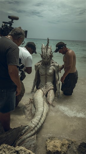 Locals say this “wasn’t supposed to exist” 😳 Locals Stunned by Mysterious Mermaid-Like Creature Washed Ashore In Barbados #mermaid #barbados #seasiren #mermaids | Most Amazing Top 10
