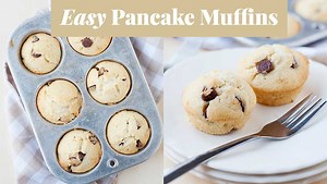 Chocolate Chip Pancake Muffins