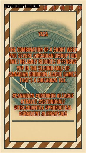NFL Quiz | [Stealth]Quiz : Canadian Gridiron League short-week travel West-to-East: second...