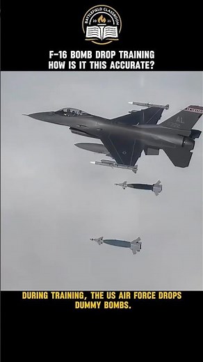F-16 Bomb Drop Training – How Is It This Accurate?