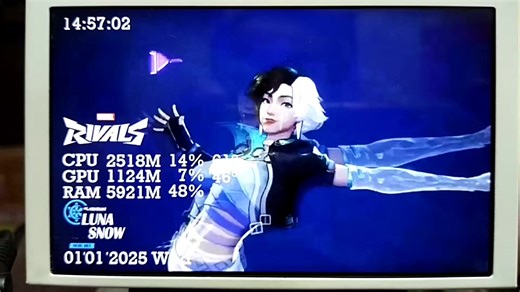 Luna Snow theme : video theme for Turzx sensor monitor #mavel