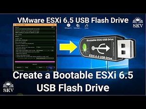 How to Create a Bootable ESXi USB Flash Drive Installer With Rufus | Make a Bootable ESXi USB Drive