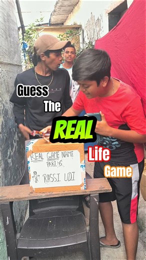 Guess the real life game name & win prize 🤑💸 | part-6 | game | #challenge #games #shorts