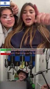 ‘We’re killing them, bro’: Israelis correct Iranian online streamer | AJ #shorts