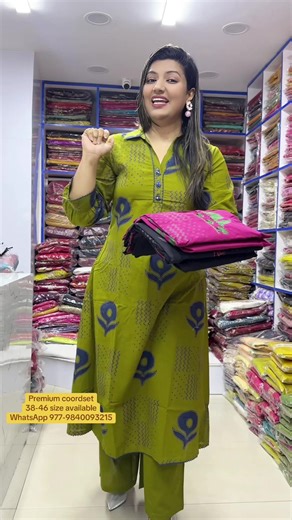 Premium Khadi Cotton Coord Set Available