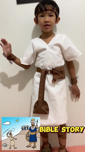DIY David Costume for Kids | Bible Character Outfit Ideas