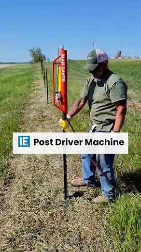 291K views · 2.8K reactions | A post driver is a tool used for installing fence posts into the ground. | Interesting Engineering | Facebook