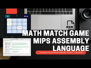 Math Match Game | MIPS Assembly Language