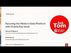 Securing the Modern Data Platform with Oracle Key Vault