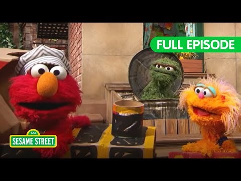 Elmo's Factory and Train! | THREE Sesame Street Full Episodes