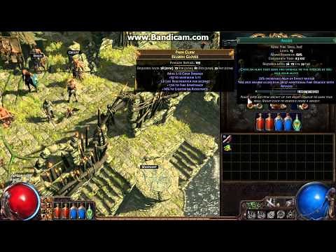 Path of Exile Shadow Multistrike build