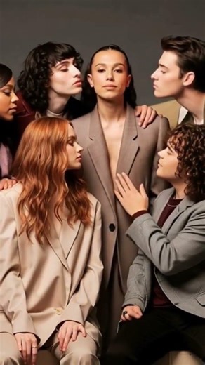 Cast Stranger Things Kiss