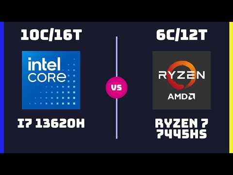 Intel Core i7 13620H vs AMD Ryzen 7 7445HS – CPU Comparison | Which One to Get?