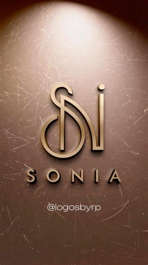Sonia🤎 #logo #name #design #namelogo #logodesign #logodesigner #graphicdesign #sonia