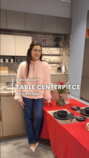 Christmas Table Centerpieces (DIY & Easy)