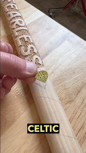 Inlaying Brass into Wood with a Fiber Laser #handmade