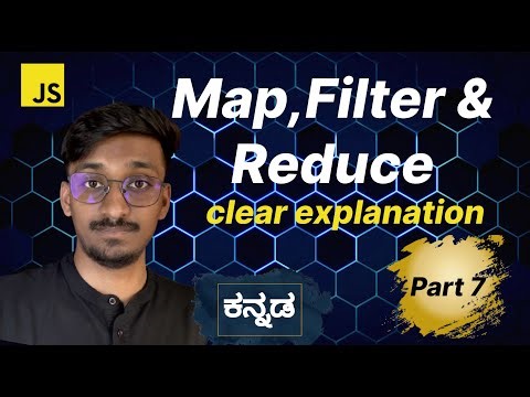 Master JavaScript's Map, Reduce, & Filter in 7 Minutes! In kannada