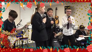Happy Christmas from PPS Rock Band! 🤘🤘🤘 Mrs Barge | Purbrook Park Performers