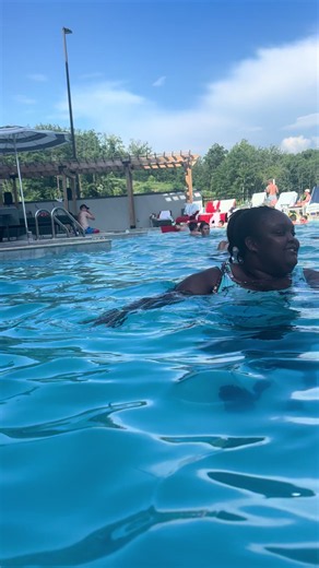 Bria Loves Being in the Water: Joyful Swimming Moments