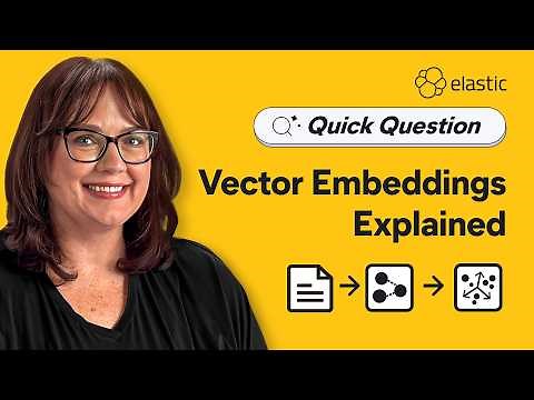 What Are Vector Embeddings? (Explained in 2 Minutes) [Quick Question Ep. 6]