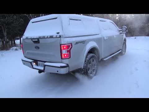 2018 FORD F-150 Winter cold start 5.0 L Engine burrrrrr