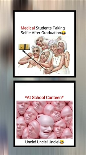 Medical Students After Graduation & School Canteen Reality Check#trending #funny #memes #comedy #lol