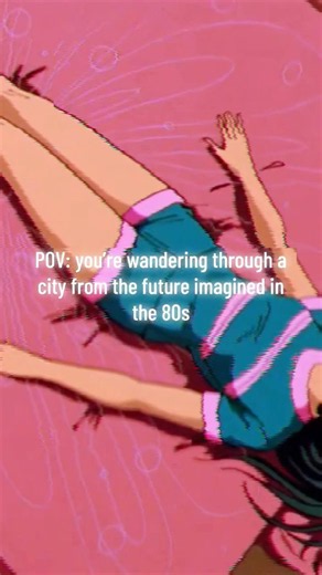 POV: you’re wandering through the future imagined in 1984 ✨🌌