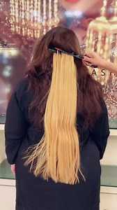1.2M views · 10K reactions | Dolly’s signature 6-D real human hair extensions. MM Alam road Gulberg 111 Lahore 03229266389 | Fashion Icon Dolly | Facebook