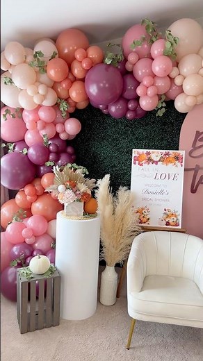 Fall Bridal Shower Decorations 🍂